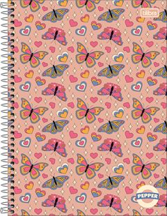 Caderno Tilibra Universitario Pepper Fem Cd 16m 256fls